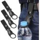 thumbnail image 1 of 3Pcs Bottle Hanging Buckle Clip Outdoor Portable Water Bottle Ring Holder Mineral Water Bottle Clip (Black), 1 of 5