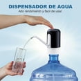 thumbnail image 2 of Dispensador de Agua Automático Botella Recargable Agua Potable Bomba de Agua Potable Eléctrica Inalámbrica Bombeo Rápido y Facil Botella de Galón Universal, 2 of 5