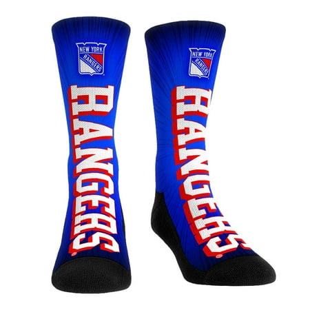 

Rock Em Socks New York Rangers Mascot Pump Up Crew Socks