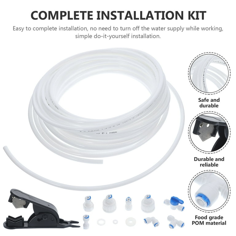 FRCOLOR 1 Set Refrigerator Water Line Kit 10m Water Pipe Quick