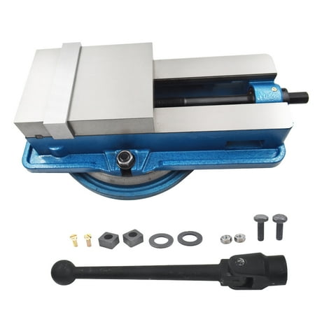 

munirater 6 x 7.5 Lockdown CNC Milling Machine Bench Vise With 360° Swiveling Base