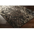 thumbnail image 6 of Hauteloom Lawtell Transitional Living Room Area Rug - Mid Century Modern Carpet - Traditional Classical Look - Black, Light Brown, Dark Brown, Tan - 5'3" x 7'9", 6 of 6