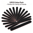 thumbnail image 6 of EXLEAF 2026 New 12Pcs Nail File 4-Step Nail Shaping Double-Sided Design Nail Files for Natural Nails Eva and Pp Material Manicure Tools for Nail Care Grooming Manicure Pedicure Home Use., 6 of 7