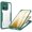 Green, variant on CCSamller Slim Case for Xiaomi Redmi 12C with Screen Protector, Full Body Clear Soft TPU Rugged Bumper Case Shockproof Phone Cover for Xiaomi Redmi 12C QC Purple