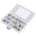 thumbnail image 3 of Uadme Kit Surtido De Tubos De Manguera De 100 Piezas - Abrazadera De Tubo Resistente Al Aceite Resistente Al Agua De Acero Inoxidable para Mangueras De Paredes Delgadas De Tamaño Pequeño, 3 of 8