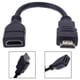 thumbnail image 2 of 1pc 15cm/30cm Hdmi Male To Female Extension Cable Hdmi Protector Extender Cord, 2 of 5