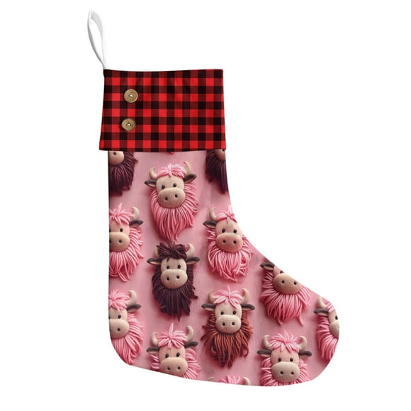 Jamicy Holiday Socks Clearance Sales Christmas Stockings Personalized Hanging Stocking Christmas Decor Family Xmas Holiday Party Gift