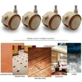 thumbnail image 5 of 2" Stem Casters Replacement Casters 4Pcs Threaded Swivel Furniture Caster Wheels With Brakes 90Lbs ,Reliable, 5 of 5