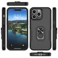 thumbnail image 4 of Ebizware for iphone 15 Pro Max Phone Case, 360° Rotatable Ring Holder Kickstand Case Heavy Duty Shockproof Magnetic Car Mount Supported Cover for iphone 15 Pro Max - Black, 4 of 8