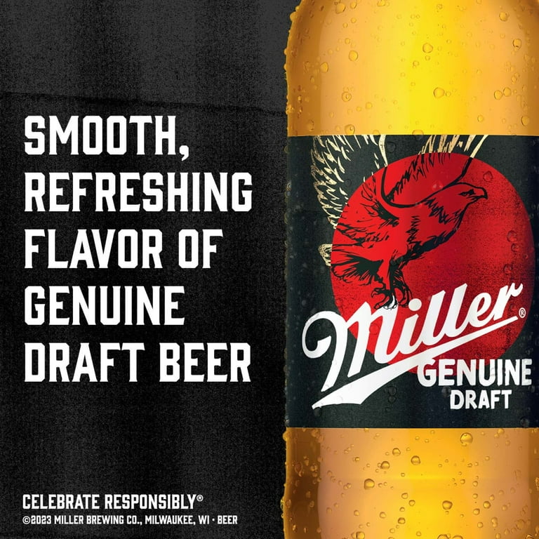 Miller Genuine Draft Beer, 30 Pack, 12 fl oz Aluminum Cans