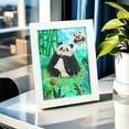 thumbnail image 4 of Hometravel Panda Pattern Jigsaw Puzzle, 108 Piece Adult Puzzle with Cute Design, Challenging Family Activity for Home, Gift, Frame Included for Display, Relaxation, 4 of 6
