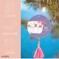 thumbnail image 4 of Karma, Essential Oil Air Freshener for Cars Set of 2, Home & Office - Colorful Decorative Hanging Air Freshener with Tassel, Follow Your Rainbow Mango Scented, 4 of 5