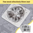 thumbnail image 3 of 50-Pack Disposable Shower Drain Hair Catcher Mesh Stickers, 4x4 Inch Floor Drain Cover for Bathroom Bathtub & Sink, 2026 Upgraded Peel and Stick Strainer, 3 of 10