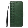 thumbnail image 5 of TECH CIRCLE Classic PU Leather Flip Wallet Case for Galaxy S24 (6.2", 2024), with 3 Card Slots, Cash Pocket, Stand Function, Detachable Wrist Strap, Shockproof Protective Cover, Darkgreen, 5 of 12