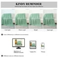 thumbnail image 7 of Soft 100% Cotton Knitted Throw Blanket for Couch Home Office Hotel Blanket Light Green 47"x70", 7 of 7
