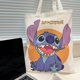 thumbnail image 4 of Disney-bolsa de lona de Stitch para estudiante, bolsa de gran capacidad, almacenamiento de papelería, bolsa de hombro, juguetes, regalos para niñas, 4 of 5