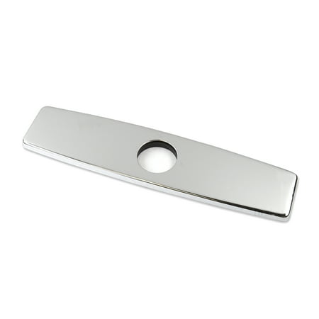 Luxier DKPL-10C-V 10" Kitchen Sink Faucet Hole Cover Deck ...