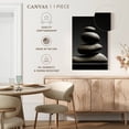 thumbnail image 5 of Elephant Stock Zen Stone Pile Wall Art - Vertical Canvas Wall Art - Living Room Wall Decor - Wellness Canvas - Gray And Black Decor - 8" x 12", 5 of 8