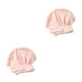 thumbnail image 4 of Monstrate Toalla de secado rápido para el cabello absorbente de agua para mujer, gorro de baño ajustable, Gorro de ducha de estilo informal con Tipo 1 2piezas, 4 of 6