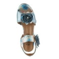 thumbnail image 4 of LARTISTE SMASHING-BLUM Sandals Blue Multi, 4 of 8