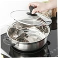 thumbnail image 4 of SHINYPASING Induction Cooking Pot for Hot Pot Stainless Steel Kitchenware Non Rusting 1Set, 4 of 8