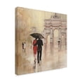 thumbnail image 2 of Trademark Fine Art 'Romantic Paris II' Canvas Art by Julia Purinton, 2 of 3