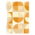 thumbnail image 7 of FORMRS 1-Subject Spiral Notebook 8" x 5" College Ruled 60 Refillable Sheet A5 Hard Cover, Geometric Circles, 7 of 7