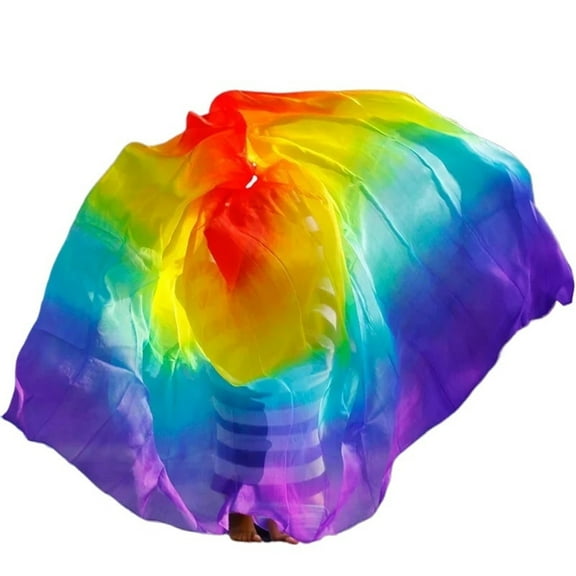 Silk Performance Dance Solid Color Light Texture Veil Shawls Women Scarf Costumes Accessories Belly Dance Veils 270cmx114cm