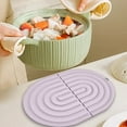 thumbnail image 3 of asddcavvf Style Silicone Placemats for Home Dining Tables High End Silicone Heat Table MATS Heat And Heat round Place Mats for Dining Table round Tall Kitchen Table Set Dining Table with Storage Set f, 3 of 5