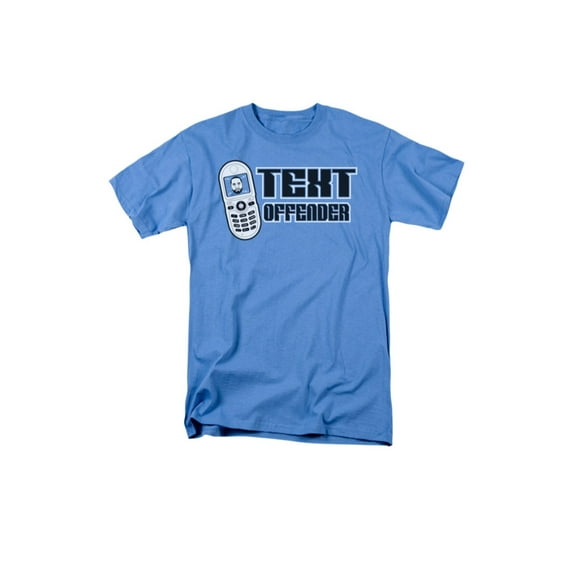 Text Offender Officially Licensed Adult T Shirt