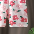 thumbnail image 6 of KPOPLK Summer Toddler Boys Shorts Boy Cotton Casual Shorts Elastic Waist Lounge Shorts with Pockets Size 5-6 Years,Light Pink, 6 of 7