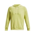 thumbnail image 4 of Sudadera con capucha Under Armour Rival Fleece para hombre, color amarillo lima/blanco, XXL, 4 of 5