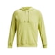 thumbnail image 4 of Sudadera con capucha Under Armour Rival Fleece para hombre, color amarillo lima/blanco, XXL, 4 of 5