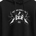 thumbnail image 3 of Barbie The Movie - Country Metal Ken  - Juniors Cropped Pullover Hoodie, 3 of 5
