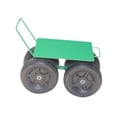 thumbnail image 2 of Taburete de jardín con ruedas kusrkot Carrito de empuje para transporte, 2 of 8