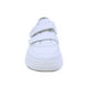 thumbnail image 4 of Tenis escolar Audaz para niño en piel blanco Raptor con doble tira de contacto, 4 of 7