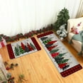 thumbnail image 5 of Seyotauo Christmas Kitchen Mats Set of 2, Christmas Decorations for Home, Snowman Kitchen Rugs Non-Slip Backing Winter Holiday Floor Mat Xmas Decor Washable Runner Rug 16x24 inch+16x48 inch, 5 of 6