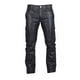 thumbnail image 1 of Pantalones casuales de corte slim gótico retro punk para hombre Pantalones de cuero casuales de color sólido Pompotops  ulkah938865, 1 of 6