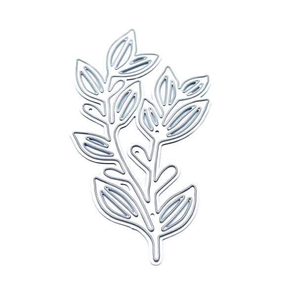 Necvior Swaying Leaves Grass Metal Cutting Dies Embossing Stencil DIY Scrapbooking Greeting Card Making Album Template Dies Cut
