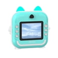 thumbnail image 2 of Cámara de impresión instantánea para , cámara de video Selfie Pantalla LCD de 2,4 pulgadas Cámara de juguete Juguetes Cámara selfie para Azul Hugo Cámara de impresión instantánea, 2 of 9