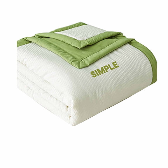 Hiroekza Cooling Comforter Twin Size, Spring Summer Cooling Blanket Lightweight Breathable, Super Soft Reversible Comforter for Twin Bed(59"x79")