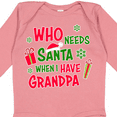 thumbnail image 4 of Inktastic Who Needs Santa when I Have Grandpa Boys or Girls Long Sleeve Baby Bodysuit, 4 of 5