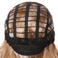 thumbnail image 7 of OneDor 8 Inch Angled Layers Lace Front Wig Relaxed Straight Bob wig (Dark Natural Blonde Blended & Pale Golden Blonde with Dark Roots-OT8/386/624) …, 7 of 7