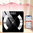 thumbnail image 2 of Weight Loss Weighing Device LED Display Smart Body Weight Scale USB Charging Precision Electronic Scale for Home Office Adult, 2 of 7
