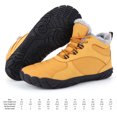 thumbnail image 2 of Botas de felpa de invierno Caja de punta ancha Zapatos descalzos zapatos de trekking al aire libre impermeables botines minimalistas para hombres mujeres, 2 of 9