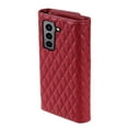thumbnail image 5 of Phone Case for Samsung S22,Wallet Case Women 【RFID Blocking】 Crossbody Strap PU Leather Zipper with Wrist Lanyard Magnetic Flip Cover Credit Card Holder for Samsung Galaxy S22, Red, 5 of 9