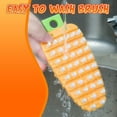 thumbnail image 4 of Abenow Random Veggie Vegetable Scrubber Scrub Cleaning Brush Kitchen Cleaner Carrot Potato Surface Brush Kitchen Tool, 4 of 8