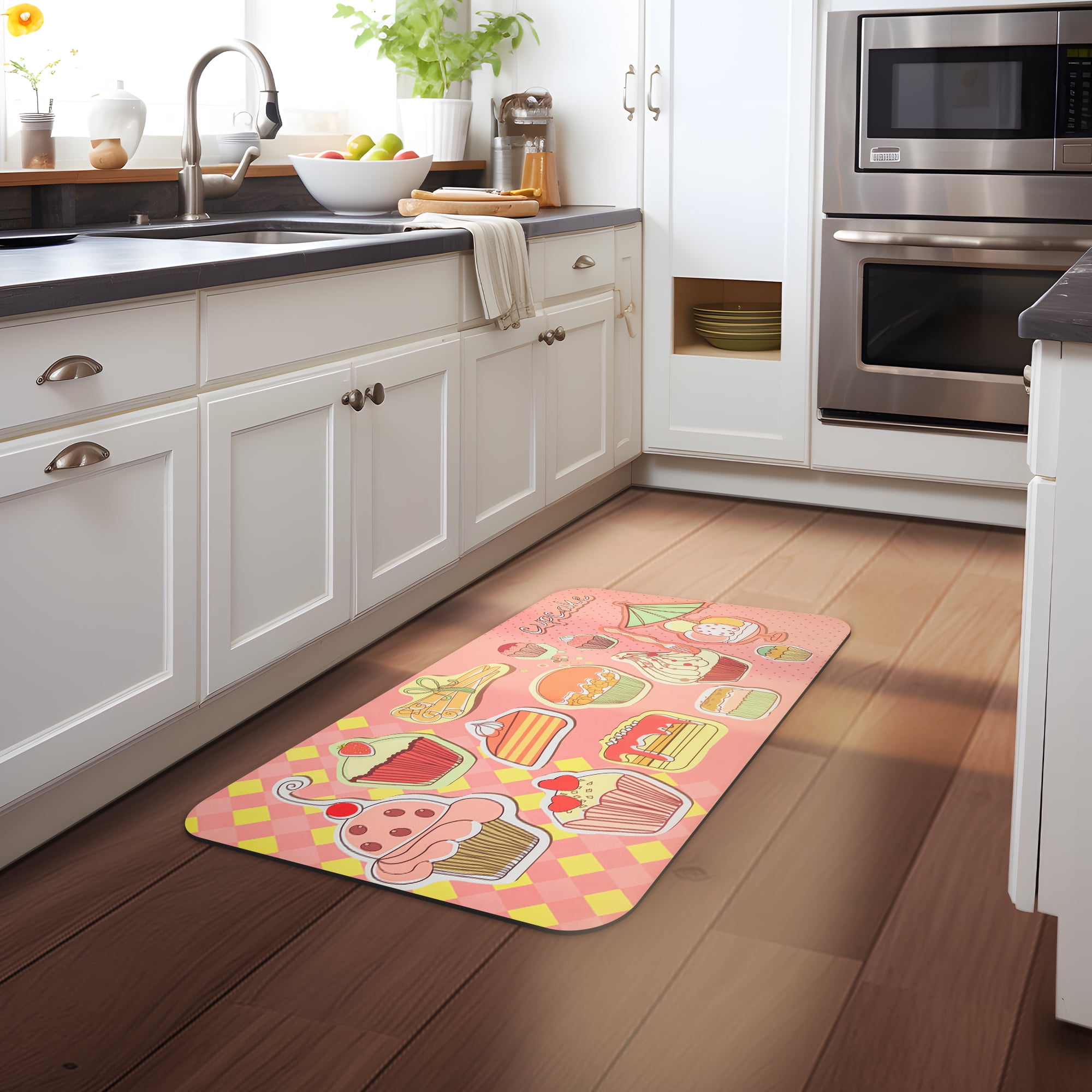 Ray Star Kitchen Mats Anti Fatigue 19.7''x31.5'',0.31 Inch Thick Comfort Standing Desk Mat