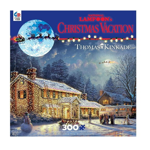 Ceaco Thomas Kinkade Oversized 300-Piece Puzzle National Lampoon's Christmas Vacation