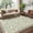 rice, variant on SOLLED 2x6 ft Boho Leaf Area Rug, Machine Washable Large Botanical Bird Carpet with Non-Slip Backing Soft Low Pile for Living Room Bedroom Dining Room